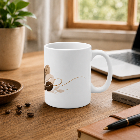 Ryder Coffee Tasse 330 ml – Coffee Bean Design | Home Café Keramiktasse