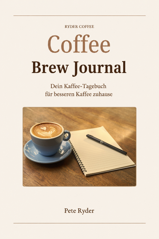 Ryder Coffee Brew Journal - Digitales Kaffee-Tagebuch für zuhause