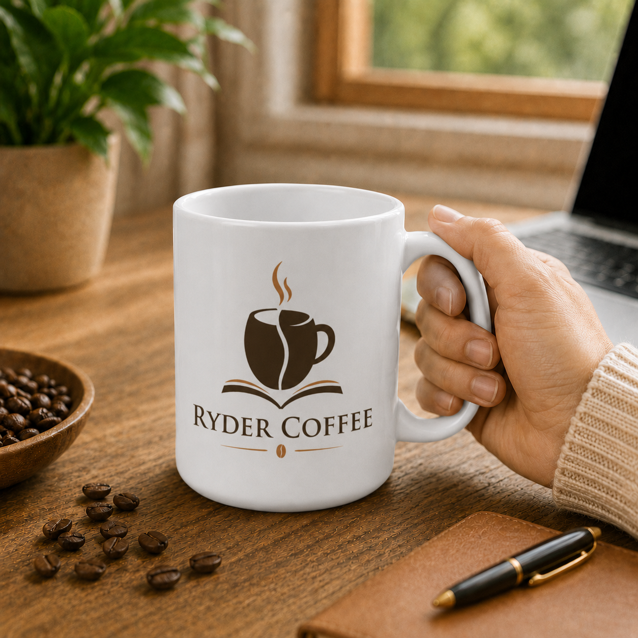 Ryder Coffee Tasse 330 ml – Café-Modus aktiviert Design | Home Café Keramiktasse