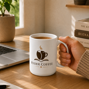 Ryder Coffee Tasse 440 ml – Café-Modus aktiviert Design | Home Café Keramiktasse