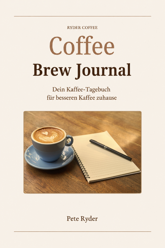 Ryder Coffee Brew Journal - Digitales Kaffee-Tagebuch für zuhause