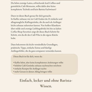 Kaffee zuhause wie im Café – Digitales Rezeptbuch für Anfänger