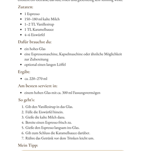 Kaffee zuhause wie im Café – Digitales Rezeptbuch für Anfänger